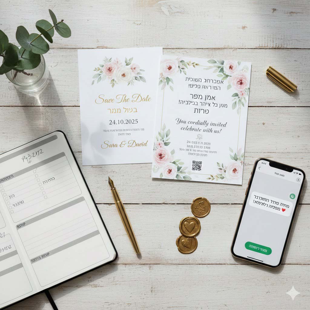 מתי מומלץ לשלוח לאורחים הזמנה לחתונה